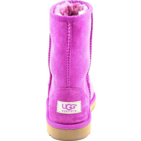 UGG Big Kids Classic Boots Pink Size 5K - Picture 2 of 7